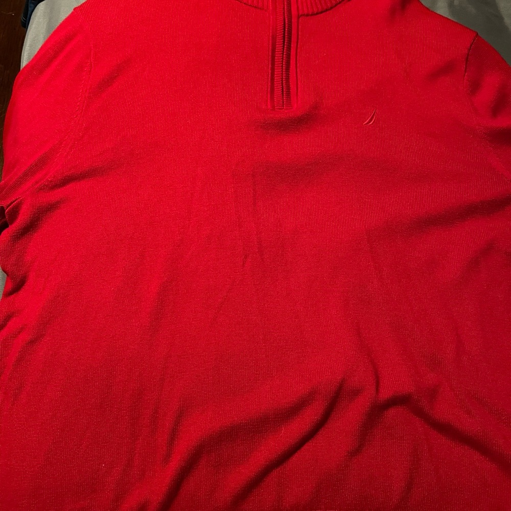 Quarter zip sweater